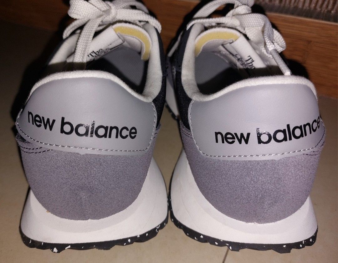 New Balance 237 Black-Grey Size 38, Fesyen Wanita, Sepatu di Carousell