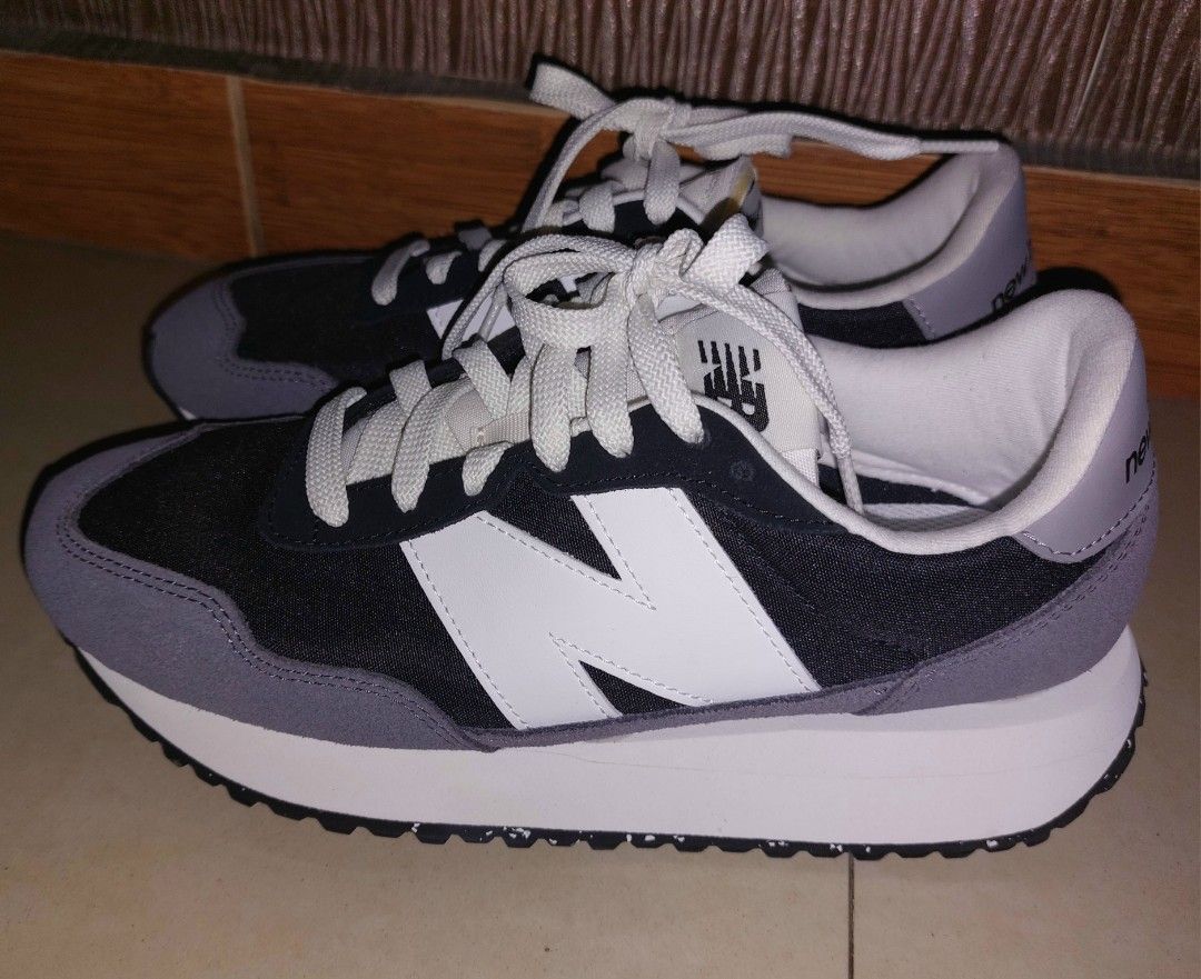 New Balance 237 Black-Grey Size 38