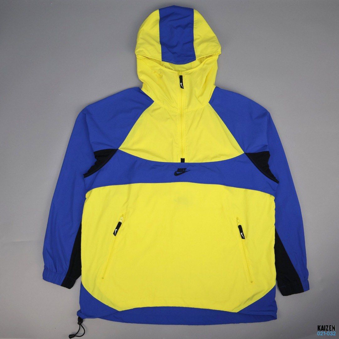 NIKE TWO TONE WIND BREAKER GSW WARRIORS COLORWAY