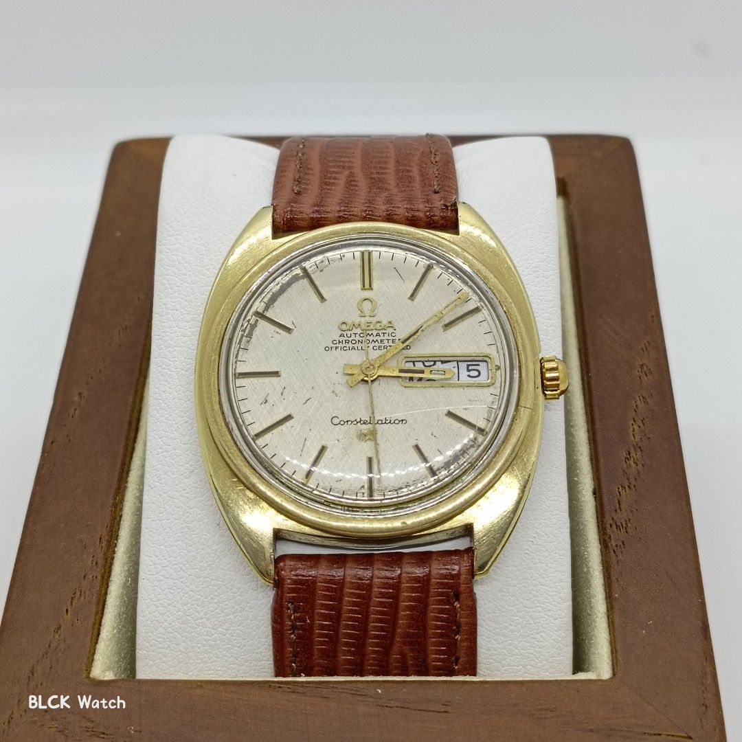 Omega Constellation Day/Date Automatic (Category: Men's Watches) located in Quezon City. Submitted by blck.watch (Listing ID 1314585148, Image 1). Description: FS: Omega Constellation Day/Date Automatic Php 33,000 Condition: 9/10 Ref: 168.019 Links: Leather Strap Unit Only. PM or contact 0956-055-2355 for inquiries. Meetup in Metro Manila. Thanks!.