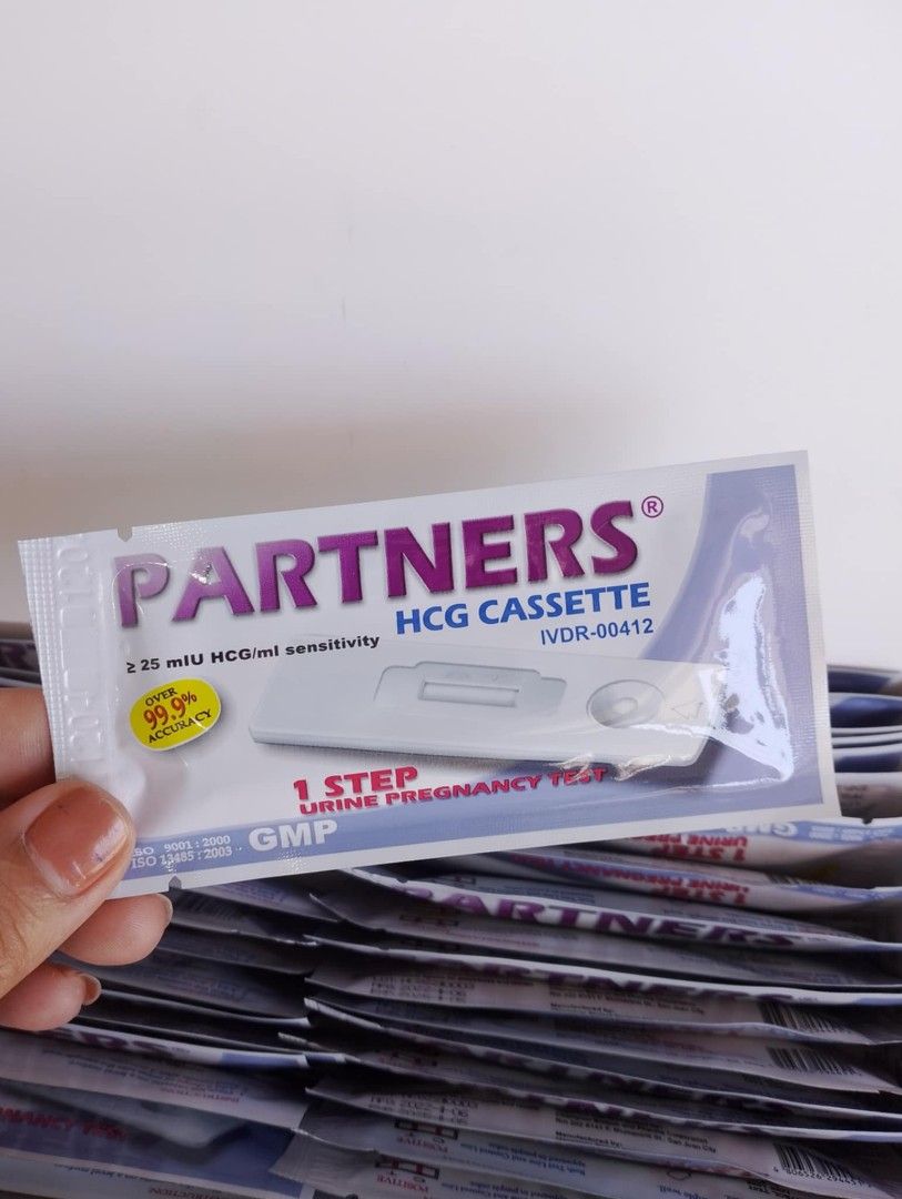 PARTNERS HCG CASSETTE PREGNANCY TEST (Category: Medical Supplies & Tools) located in Caloocan City. Submitted by marketings84097 (Listing ID 1314578871, Image 2). Description: .