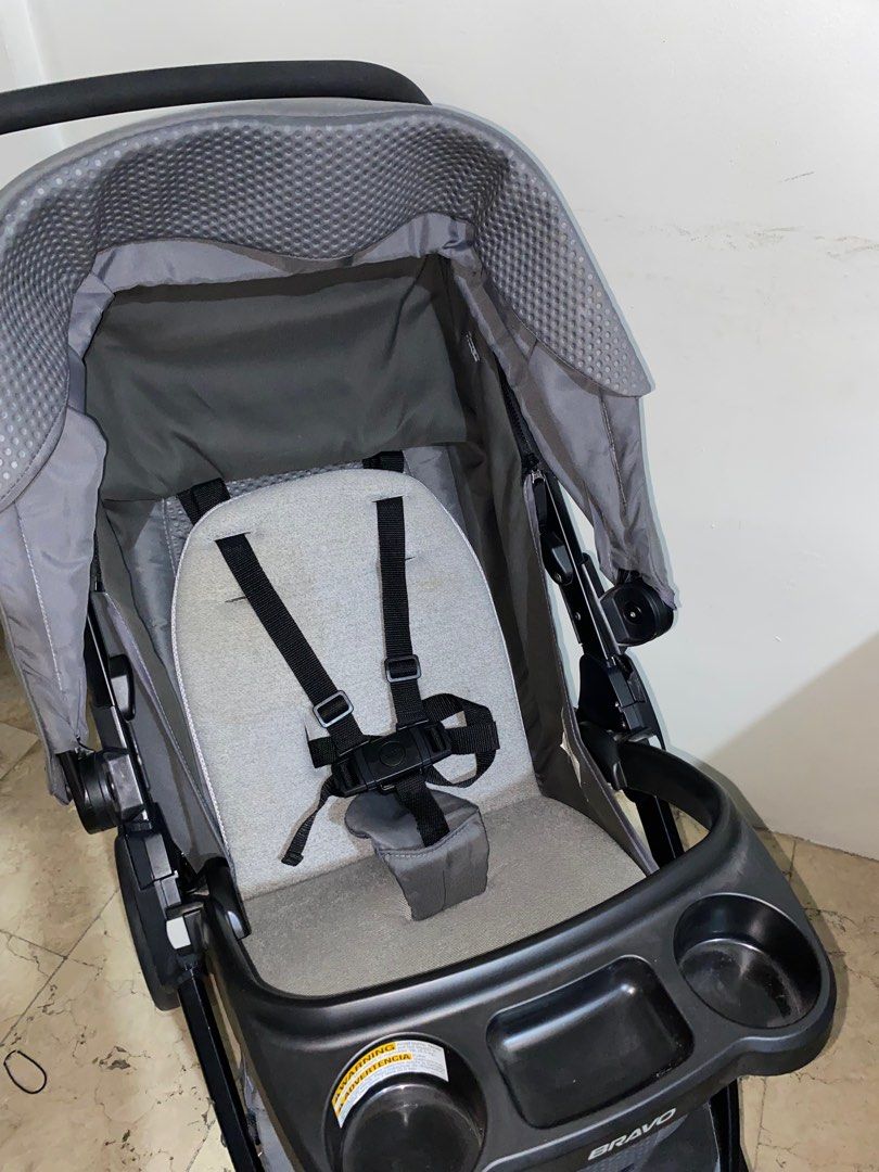PRELOVED CHICO BRAVO STROLLER (Category: Strollers) located in Quezon City. Submitted by amfpreloved (Listing ID 1314714109, Image 3). Description: PRICE: P8,500 - slightly negotiable US bought, orig price 15k With signs of usage 📍LOCATION: Congressional Avenue, Quezon City Pickup only via Lalamove/Grab c/o buyer Payment via Gcash and BPI Transfer only.