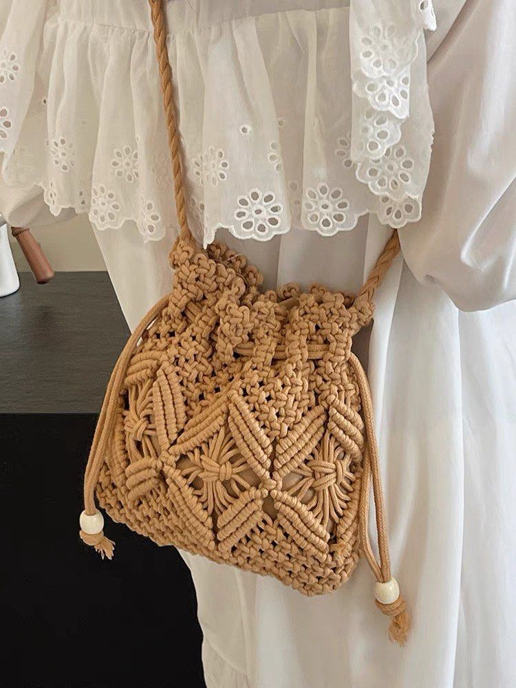Rope crochet bag sales