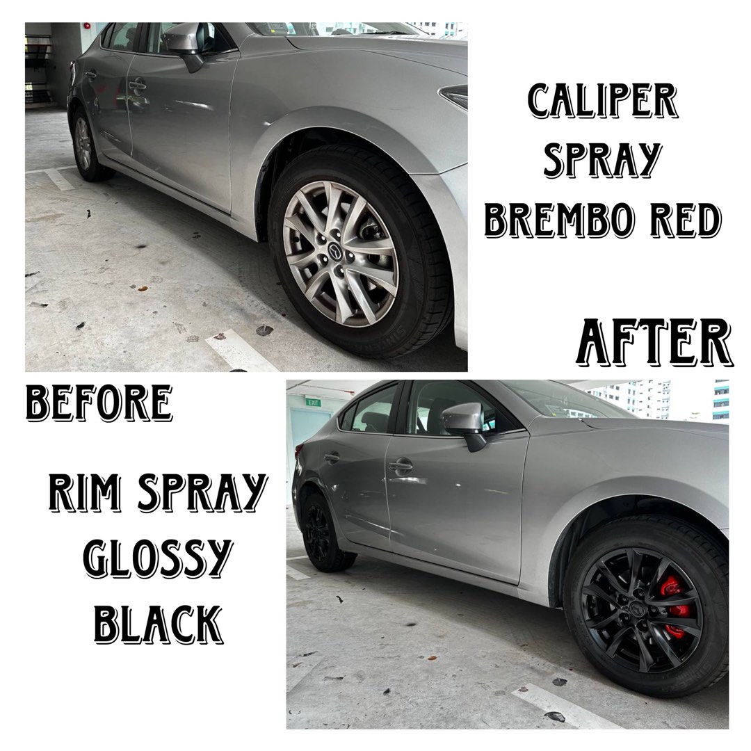 PROMO 🔥 RIM SPRAY / CALIPER SPRAY / DECHROME / KURB RASH REPAIR 🔥 ...