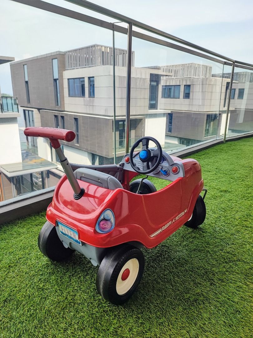 Radio flyer push car new arrivals