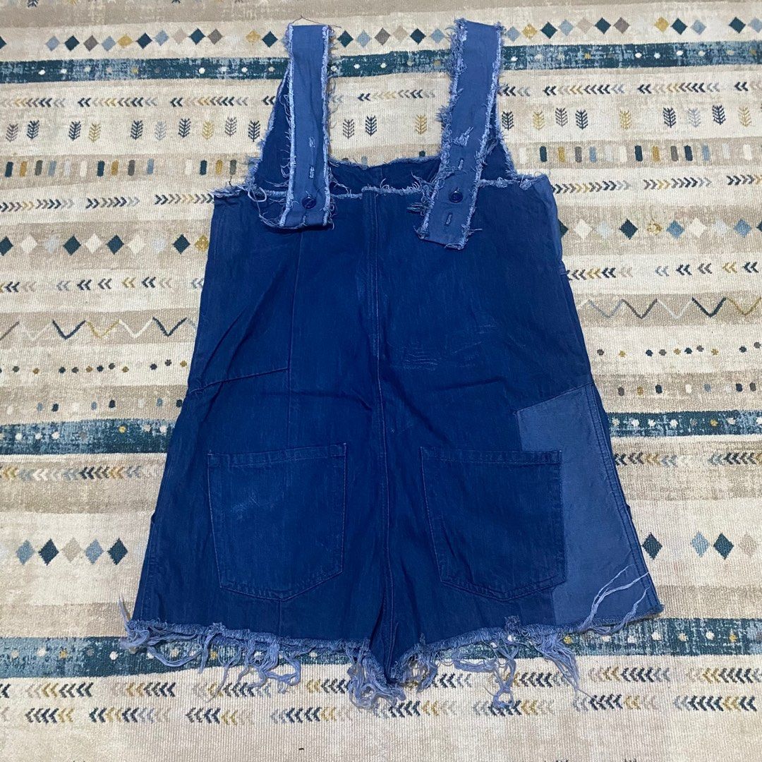 Denim pinafore dress zara clearance