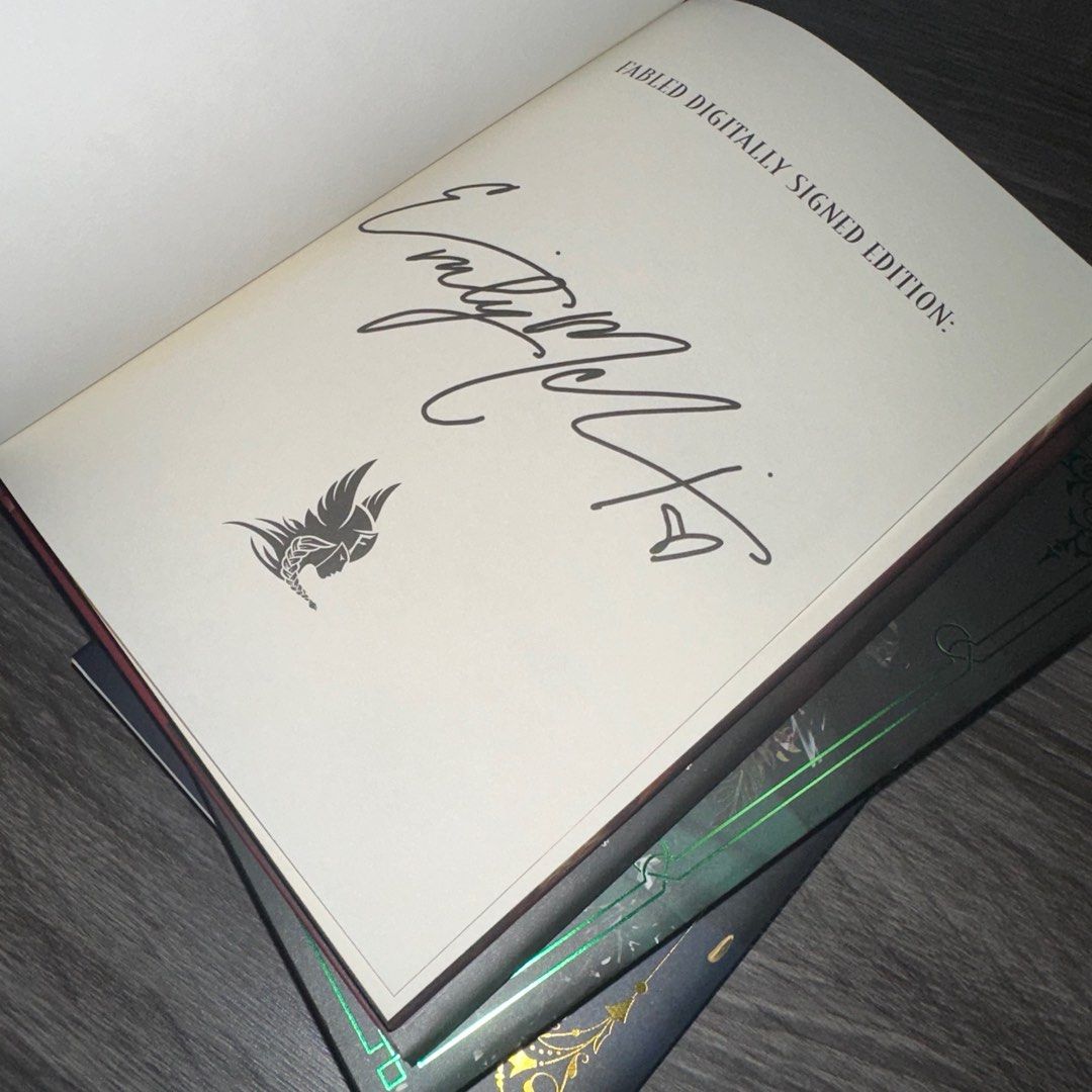 [SIGNED] Never After Series Emily McIntire Hooked Scarred Wretched