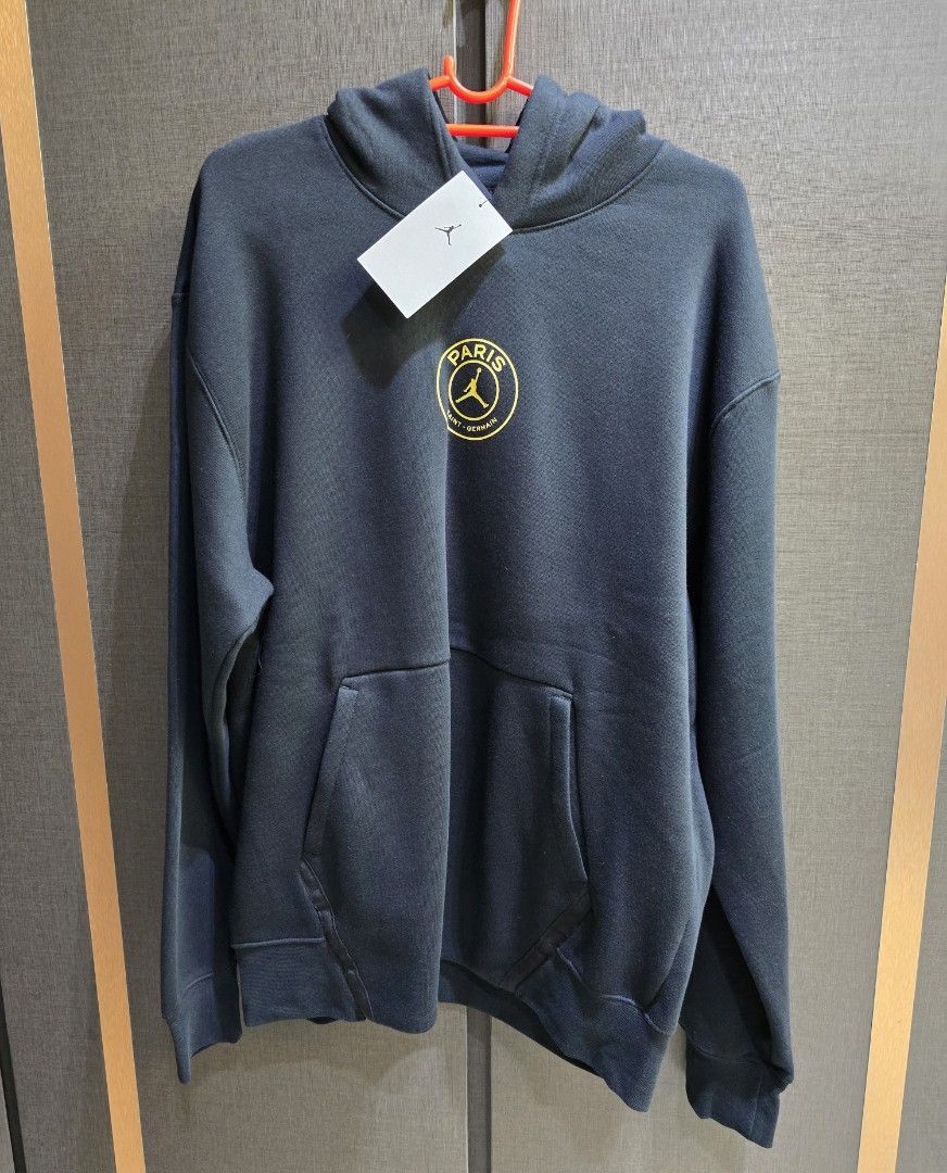 Size M) Nike Air Jordan Paris Saint-Germain Men's Fleece Pullover