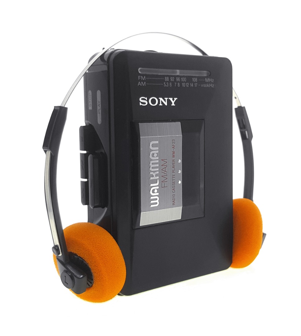 Sony Walkman Radio AM/FM Cassette Player WM-AF23 In Excellent Working ...