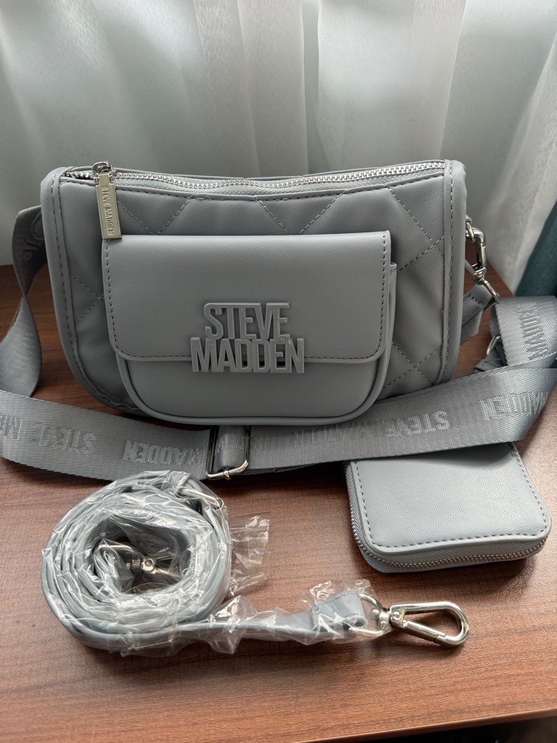 Steve madden grey bag hot sale
