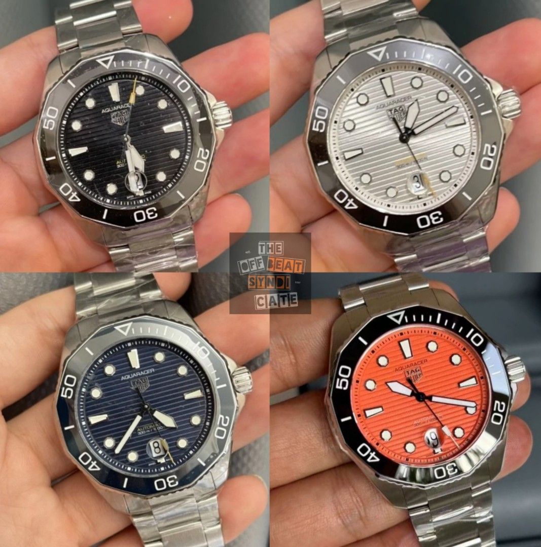 Stock clearance offer 100 original T. Heuer Aquaracer Professional 300 Men s Watch Registered serial number Cod available
