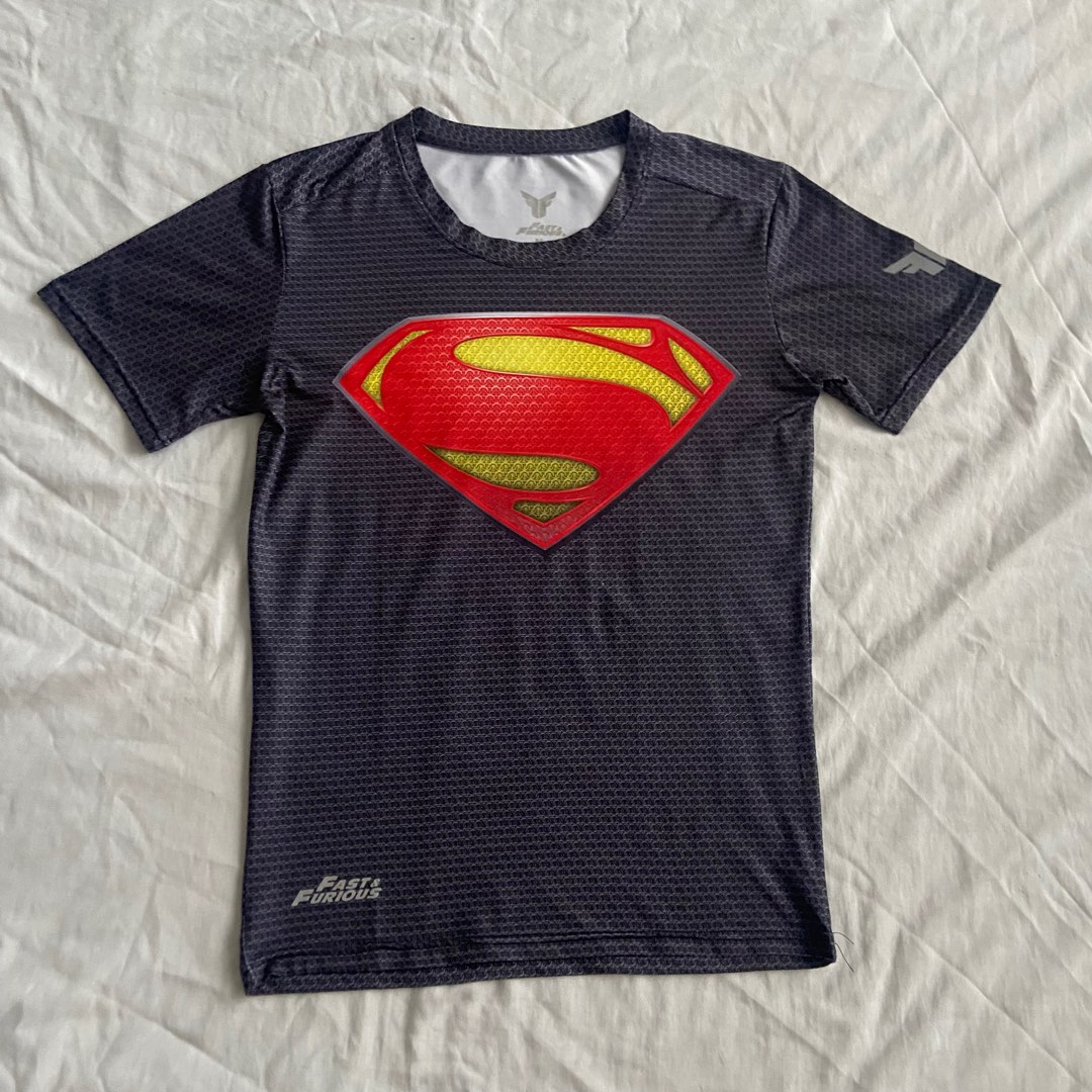 Superman Dri FIT top Men s Fashion Activewear on Carousell