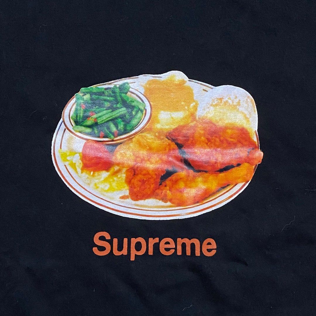 Supreme chicken dinner tee red shop