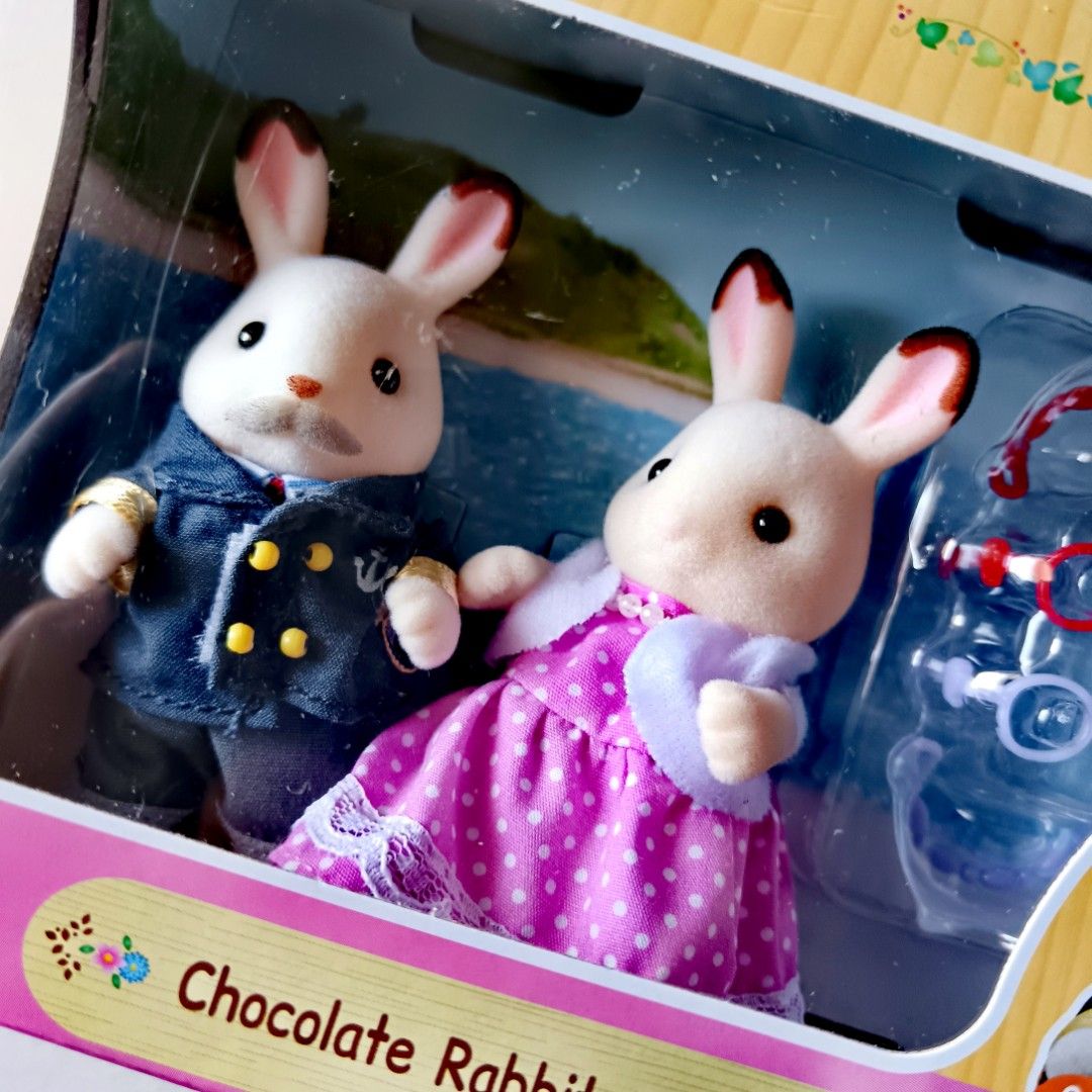 Sylvanian families chocolate rabbit grandparents 2025