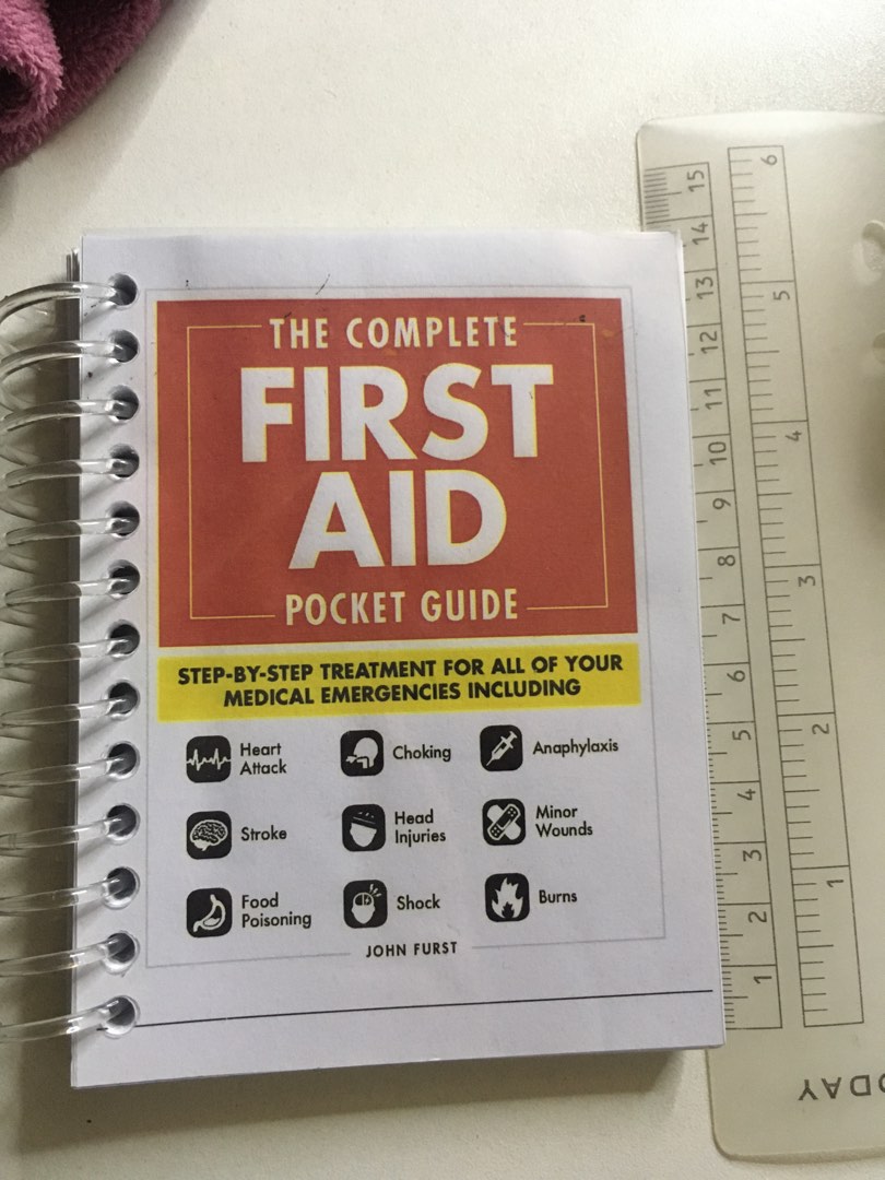 The complete first aid pocket guide hobbies toys books magazines