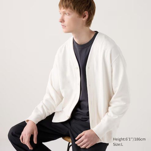 Uniqlo cardigan mens 2025