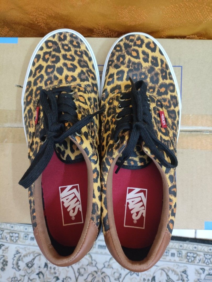 VANS ERA 59 LEOPARD ORIGINAL MEN SNEAKERS Men s Fashion Footwear Sneakers on Carousell