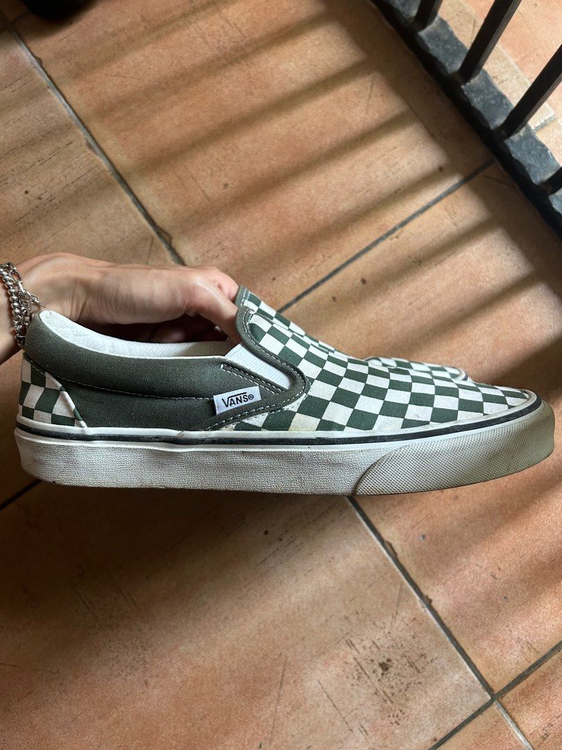 Green van slip ons clearance
