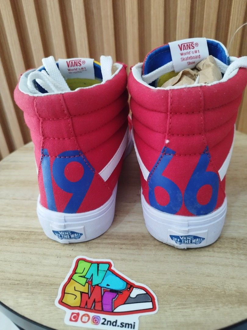 VANS SK8-HI REISSUE HIGH 1966, Fesyen Wanita, Sepatu di Carousell