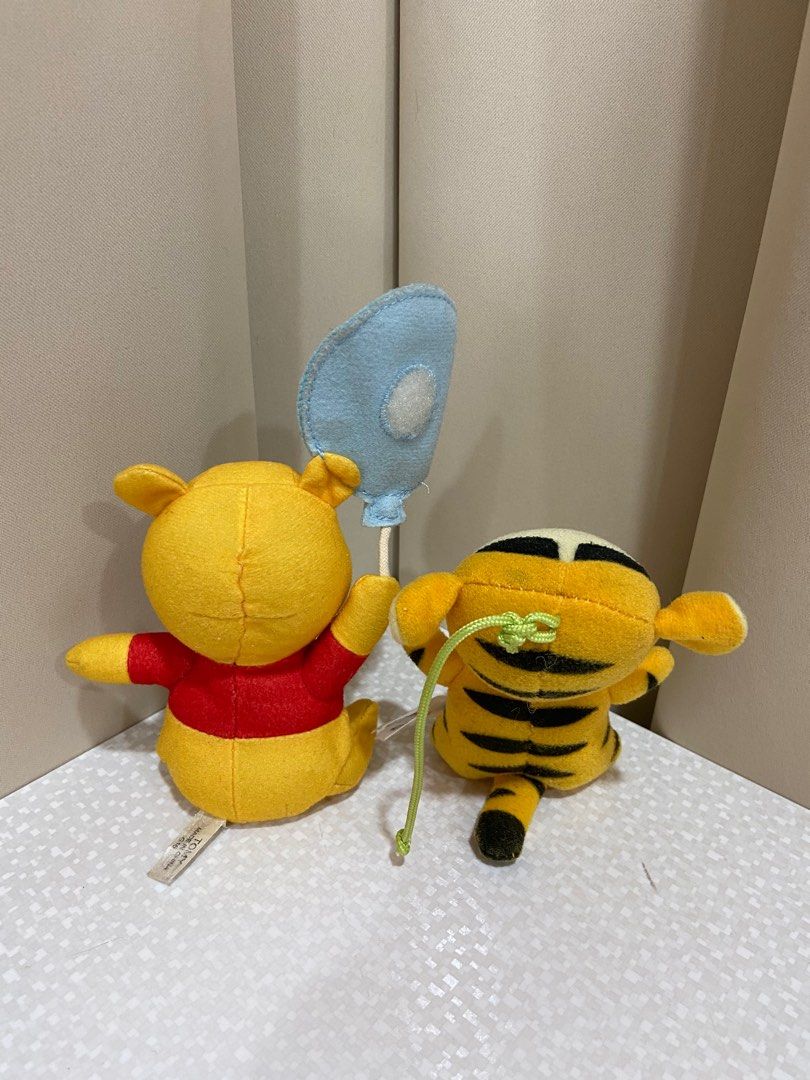 Winnie the Pooh Tigger Rattle Plush Soft Toy Combo, Babies & Kids ...