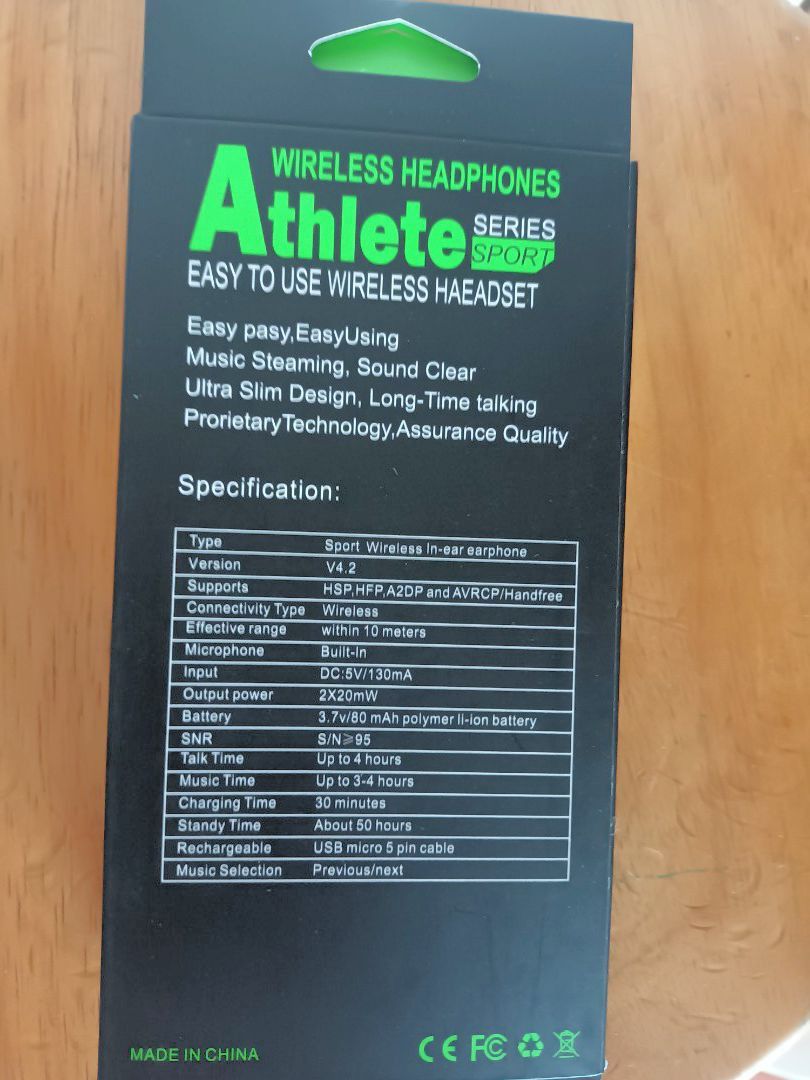 Wireless Earphone64344602000387111