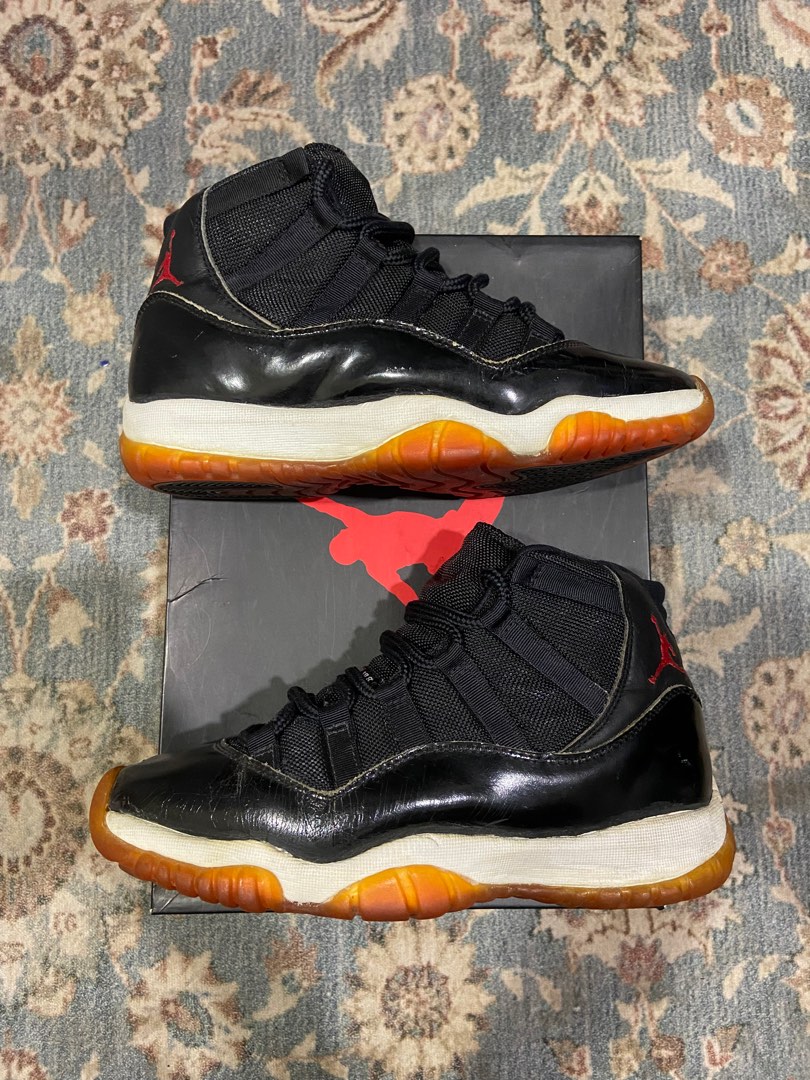 1996 Air Jordan 11 Bred Men s Fashion Footwear Sneakers on Carousell