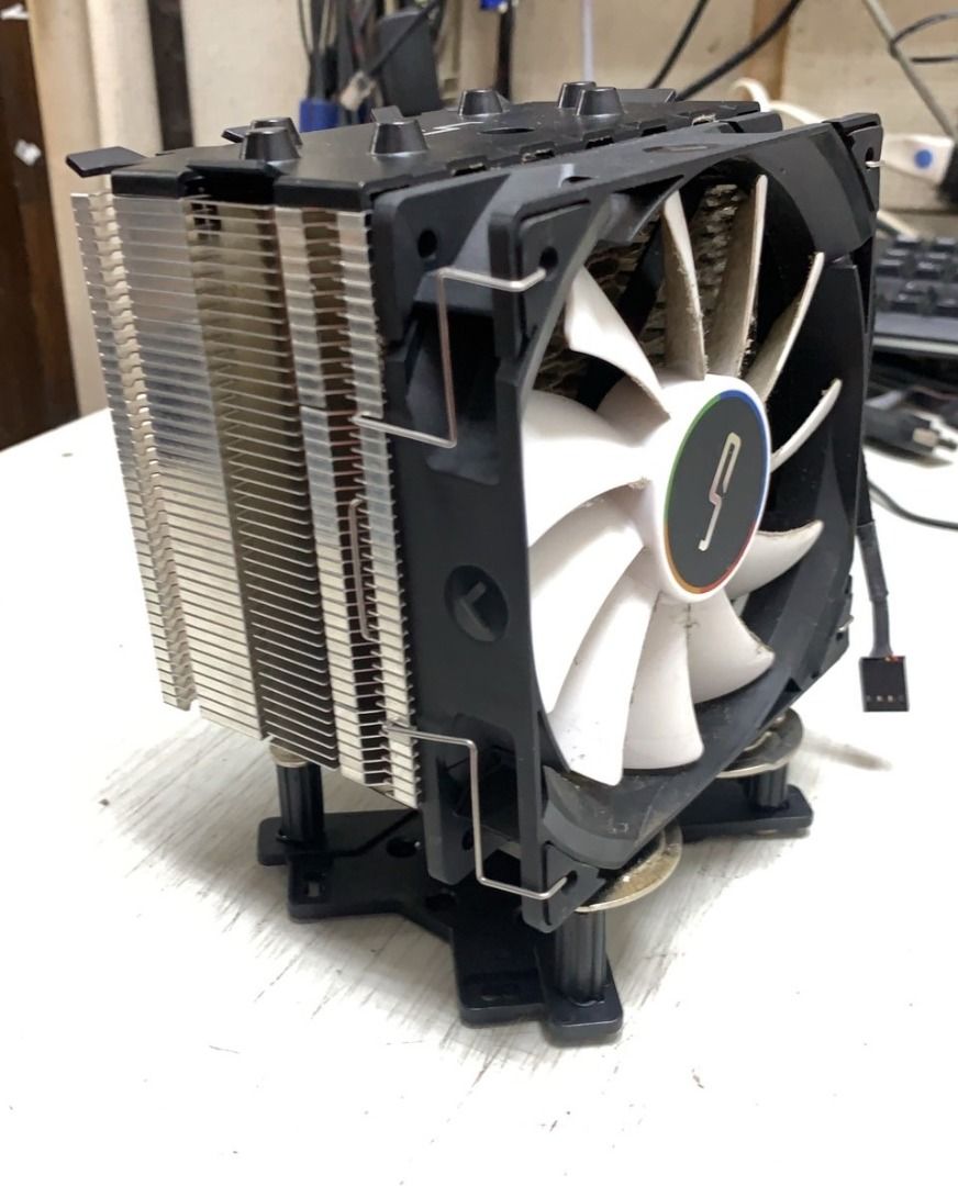 【尚典3C】快睿 CRYORIG H7 鍍鉻防鏽銅導管 塔扇 CPU 散熱器 Intel AMD 塔扇 中古/二手, 電腦及科技產品, 電腦 ...