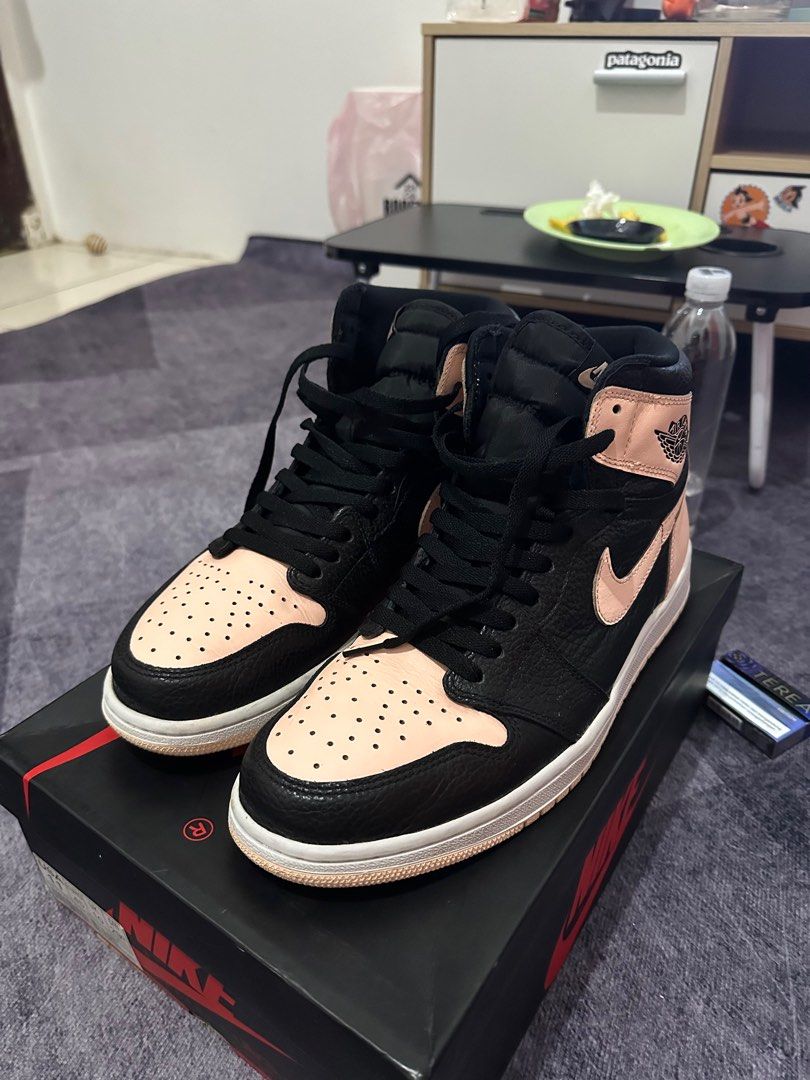 Sepatu Crimson Jordan Air Jordan High Crimson, Fesyen Pria, Sepatu