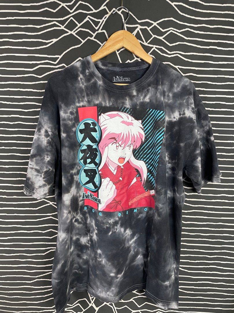 inuyasha tie dye shirt