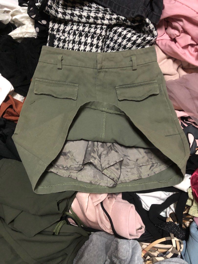 Cargo army skirt best sale