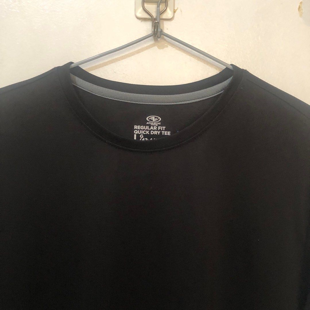 Athletic Works Regular Fit Quick Dry Tee Men s Fashion Activewear on Carousell