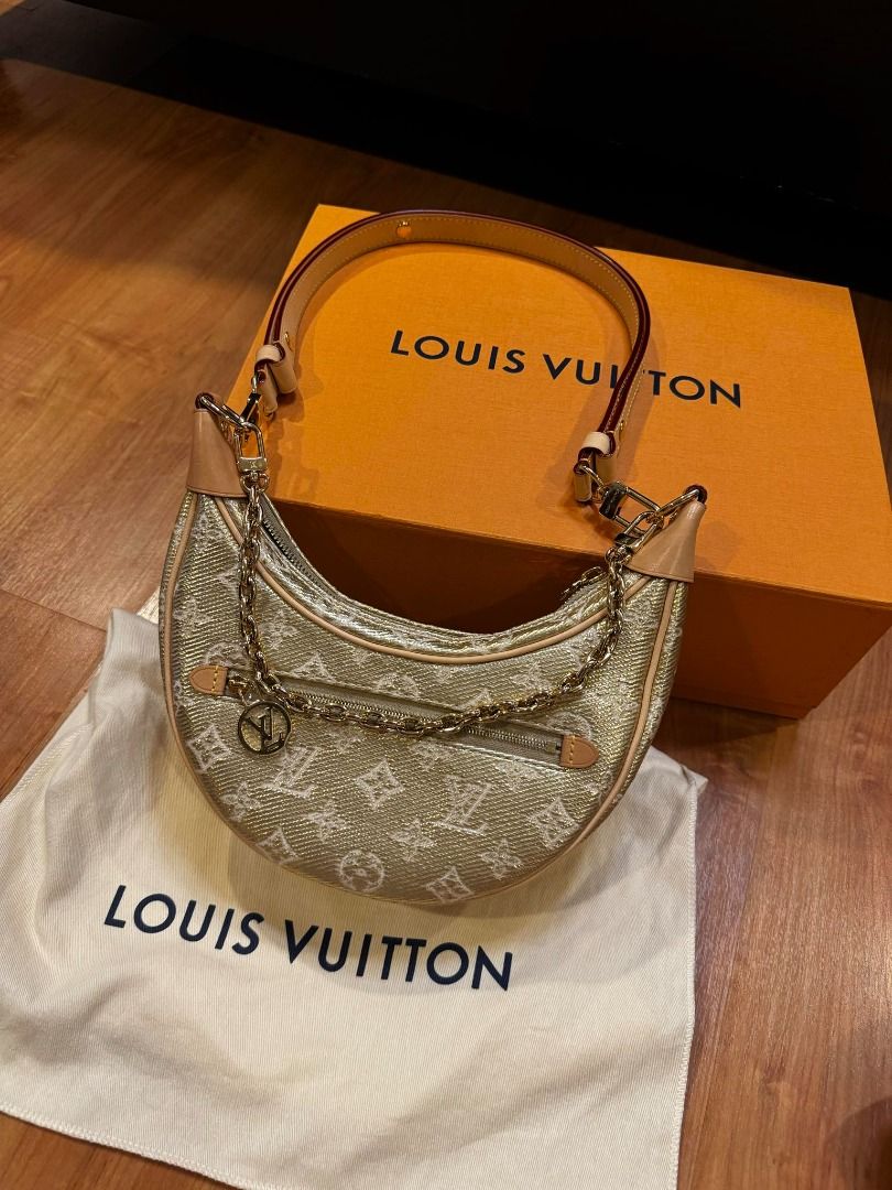 AUTH LV Loop PM Shoulder Crossbody Bag in Monoglam Gold (Category: Luxury Bags & Wallets) located in Manila. Submitted by memorylanestore (Listing ID 1314763438, Image 3). Description: Brand: louis Vuitton Loop Pm Monoglam Collection Bought from LV Greenbelt Store Literally used once then kept unused. Like new. Can provide e-receipt for proof of purchase Comes complete with dustbag, box, paperbag & e-receipt Bought for 150k. Very good deal since 
