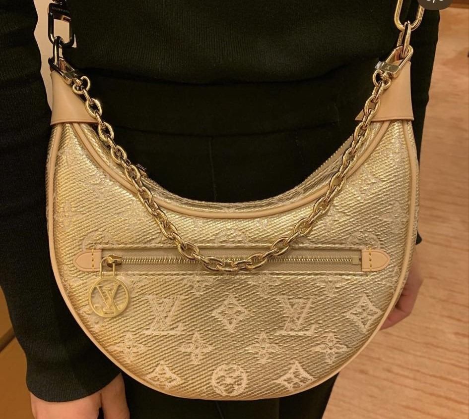 AUTH LV Loop PM Shoulder Crossbody Bag in Monoglam Gold (Category: Luxury Bags & Wallets) located in Manila. Submitted by memorylanestore (Listing ID 1314763438, Image 2). Description: Brand: louis Vuitton Loop Pm Monoglam Collection Bought from LV Greenbelt Store Literally used once then kept unused. Like new. Can provide e-receipt for proof of purchase Comes complete with dustbag, box, paperbag & e-receipt Bought for 150k. Very good deal since 