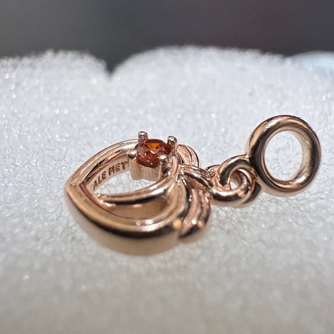 Peach pandora charm clearance