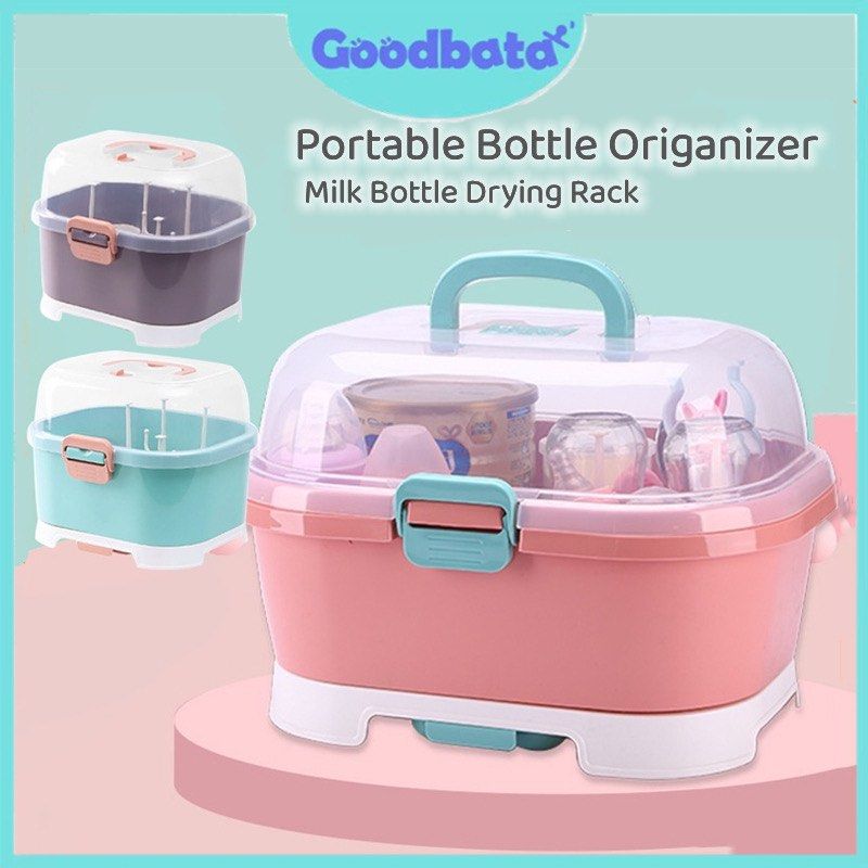 Baby Bottle Rack/Organizer (Category: Breastfeeding & Bottle Feeding) located in Muntinlupa City. Submitted by hannahbou (Listing ID 1314795217, Image 1). Description: Hindi po nagamit may sterilizer po. .