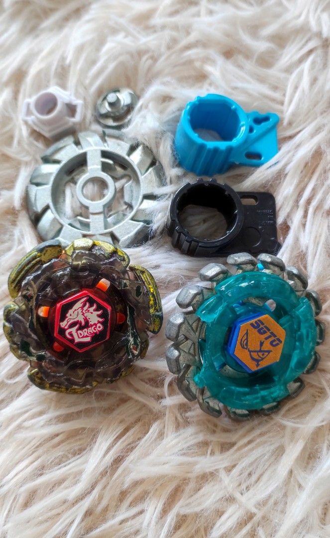 Bey blade hybrid 2 pcs (Category: Racket and Ball Sports) located in Manila. Submitted by cristdelro46164 (Listing ID 1314858042, Image 1). Description: Pre loved! Bey Blade: Hybrid 2pcs Php 250.00 For inquiries please call or text 09950050989 or visit our fb page Cristiel Collection.