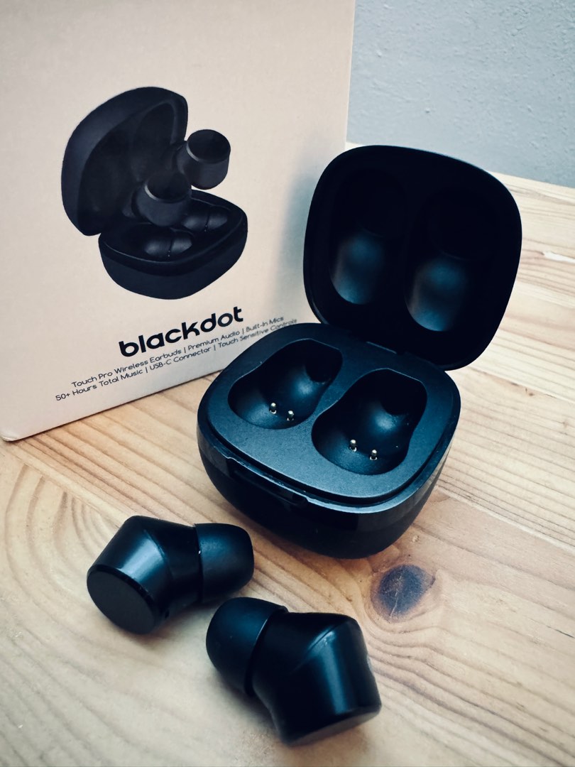 Blackdot Touch Pro Wireless Earbuds