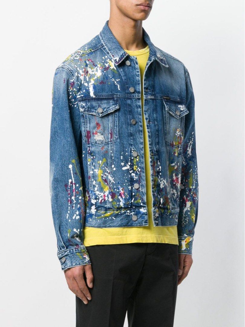 Calvin klein paint splatter outlet