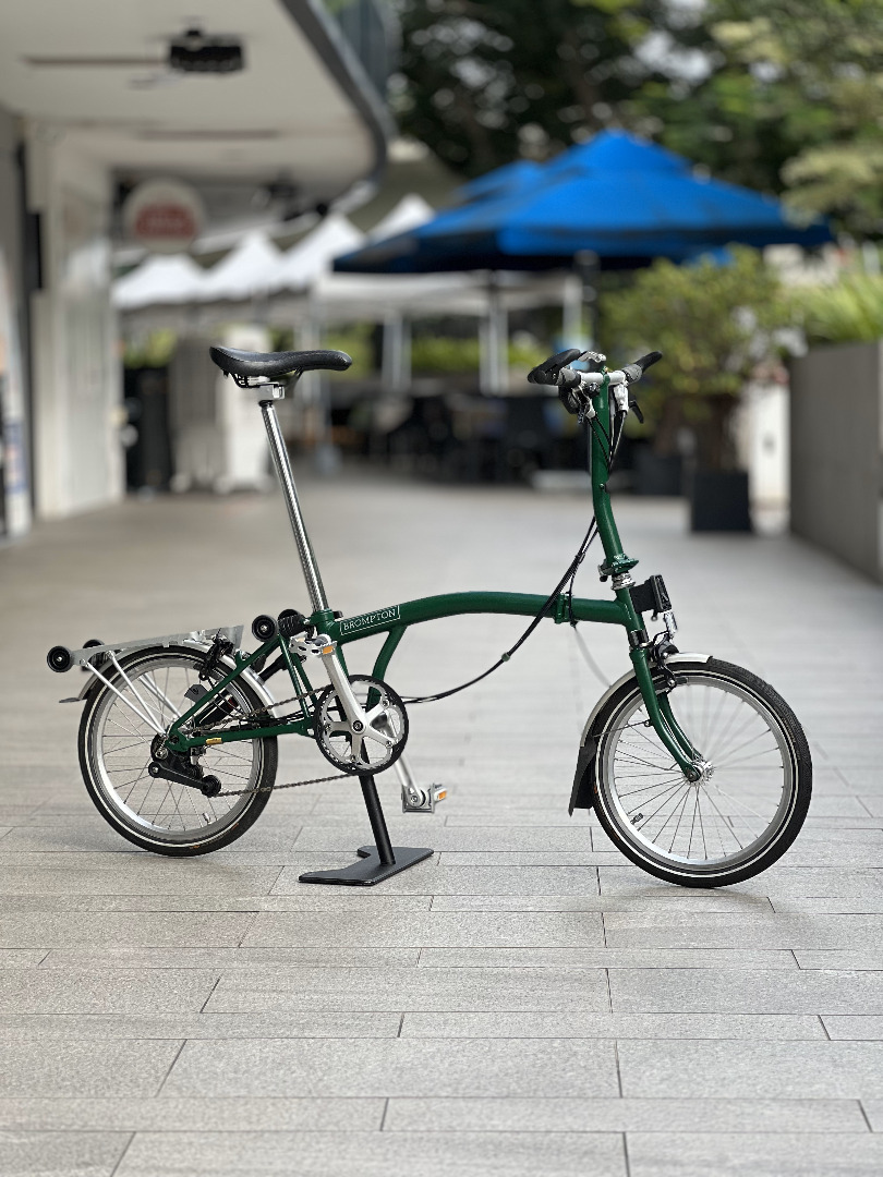 [CERTIFIED PRE-OWNED] BROMPTON S6R Racing Green, Sports Equipment ...