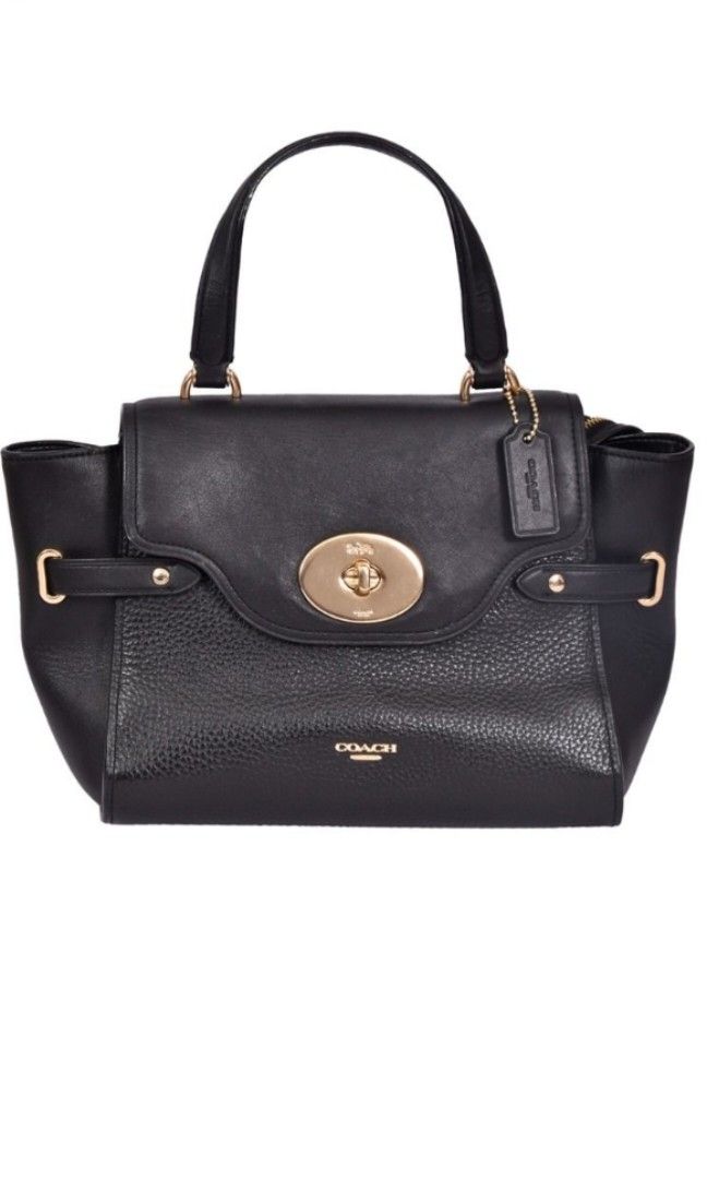 Coach blake flap carryall new arrivals