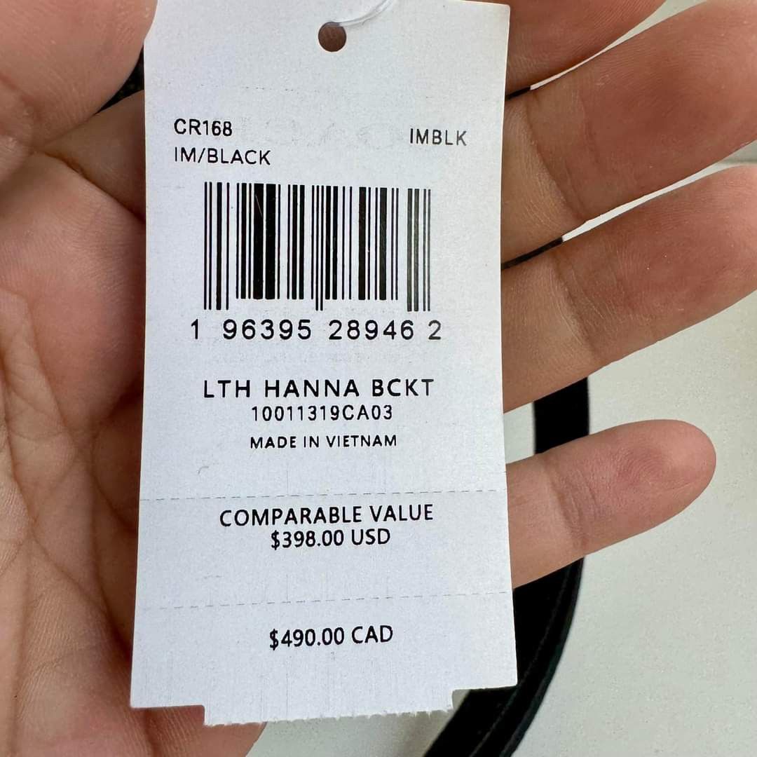 Coach Hanna (Category: Luxury Bags & Wallets) located in Batangas. Submitted by bagsbyann (Listing ID 1314756220, Image 3). Description: brand new actual picture posted.