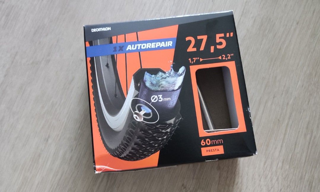 Decathlon 27.5 inner tube presta Sports Equipment Bicycles Parts Parts Accessories on Carousell