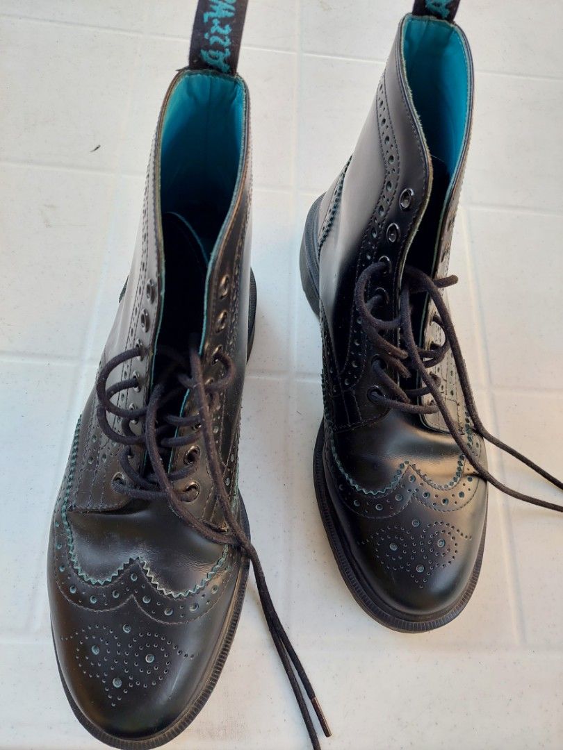 Dr. Martens Anthony Brogue Wingtip Men s Fashion Footwear Boots on Carousell