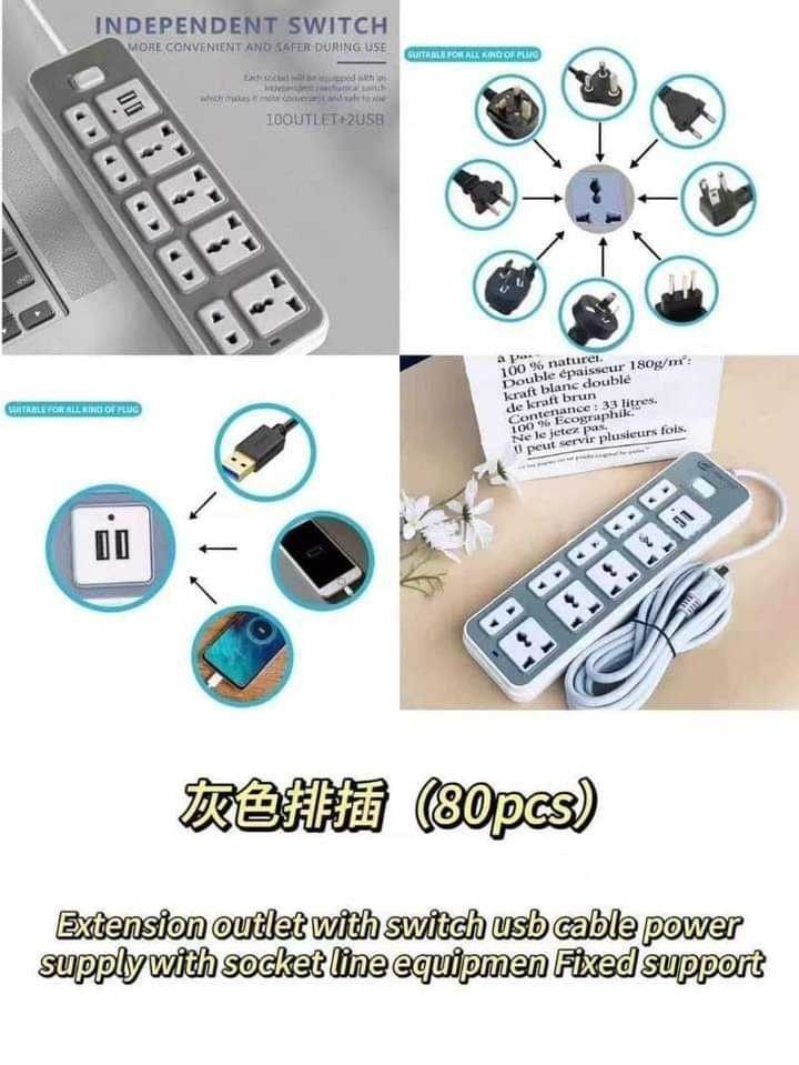 EXTENSION CORD WITH USB PORT (Category: Electrical, Adaptors & Sockets) located in Quezon City. Submitted by fconnie15407950 (Listing ID 1314795765, Image 1). Description: .