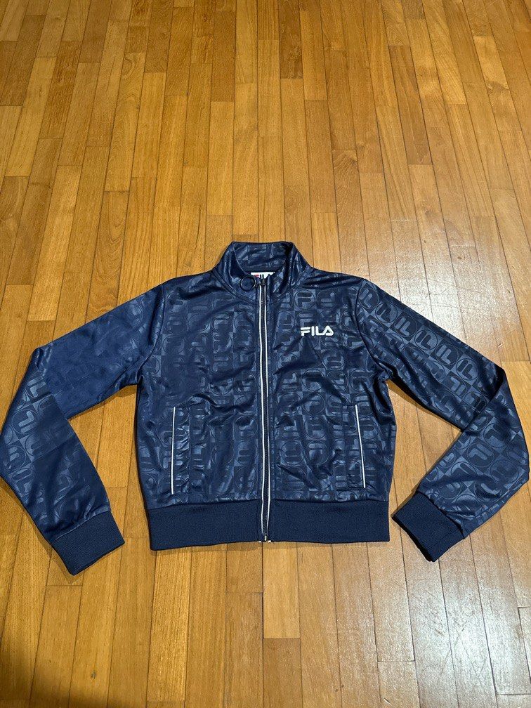 Fila crop jacket top