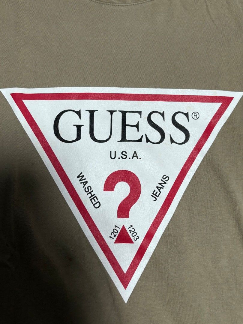 Guess t shirt fake store