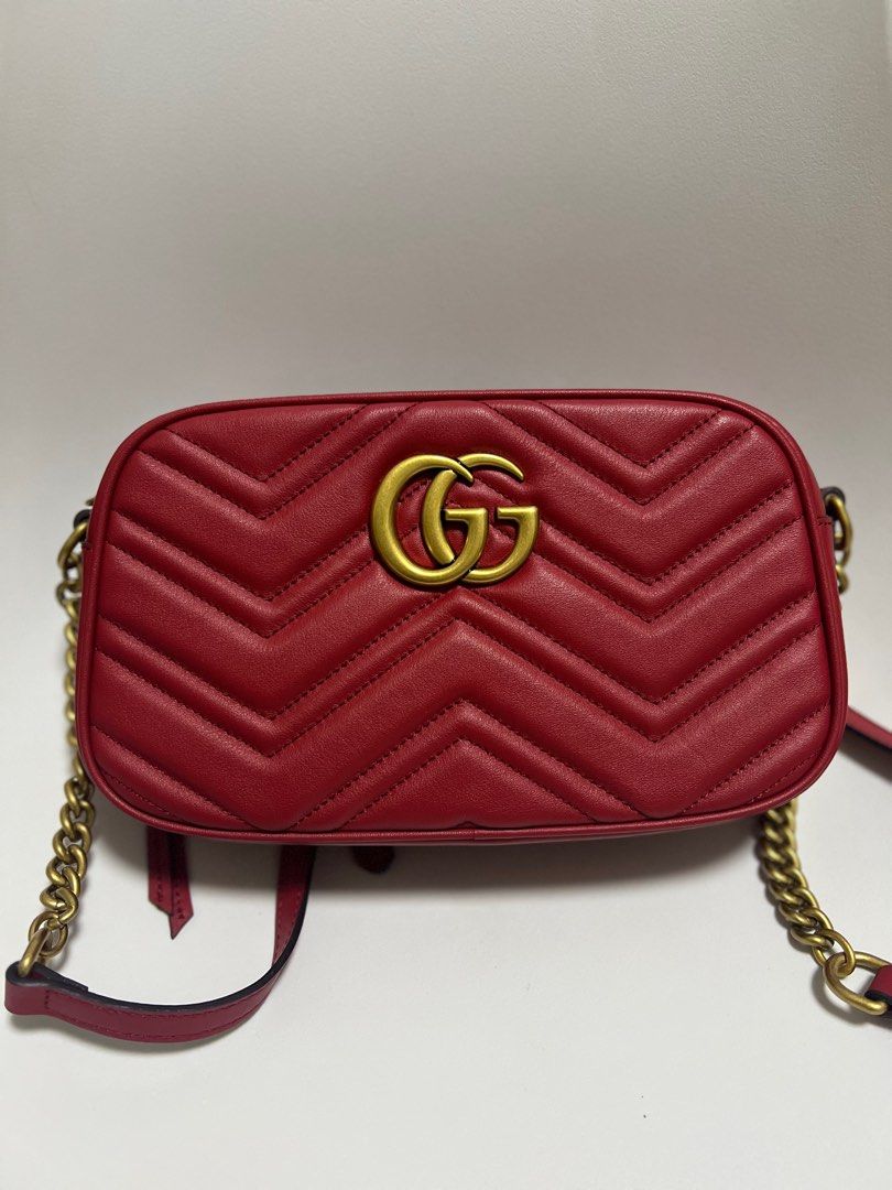 Gucci marmont zip bag online