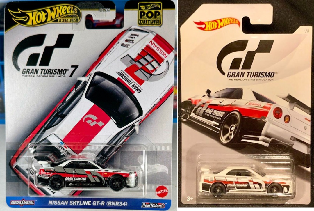 Hot Wheels Nissan Skyline R34 Gran Turismo lot of 2 mainline premium car culture Hobbies Toys Toys Games on Carousell