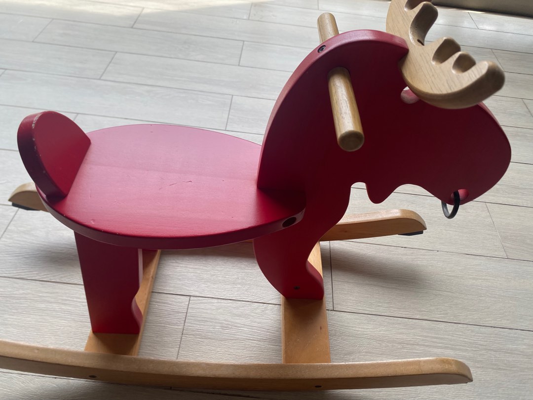 IKEA rocker moose