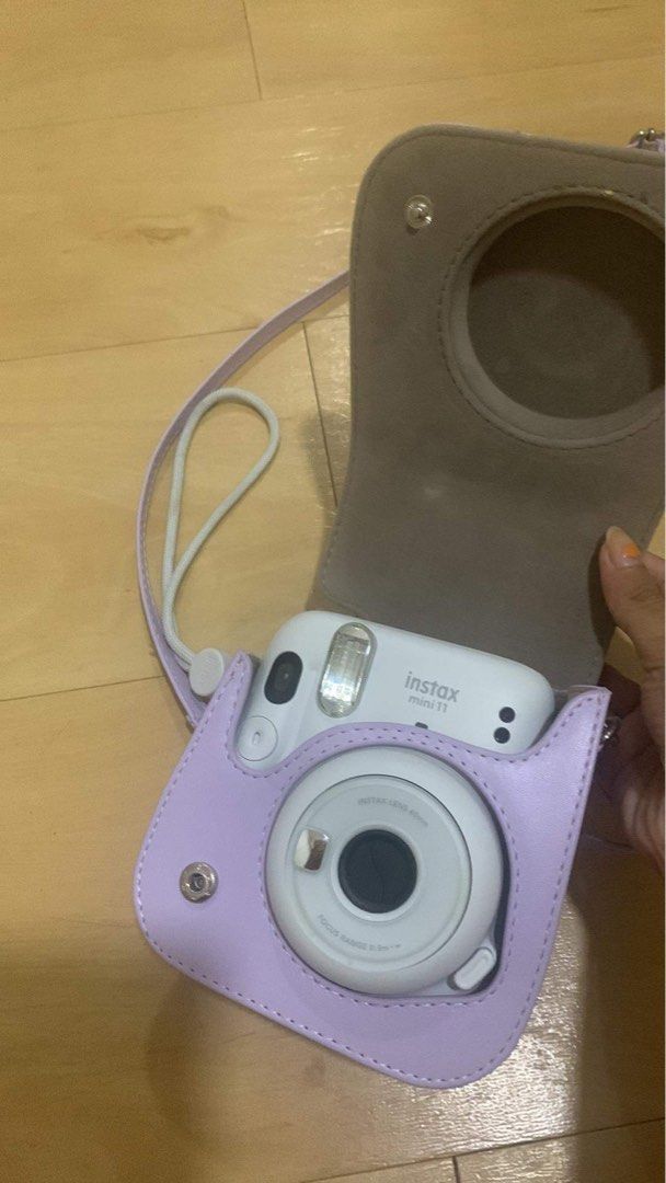 INSTAX Mini 11 w/ Defect (Category: Cameras) located in Las Pinas. Submitted by bookthrift_ (Listing ID 1314824593, Image 1). Description: may defect di nag oon! pero can be fixed naman daw when i inquired sa quiapo nasa 1k ung pa fix selling as is bc i have no time to bring it sa repair shop na buy at ur own risk!! inclusions: - camera unit - purple case addtl php 500 if: - w/ battery and 1 pack of films rfs: declutter and need funds! negotiable